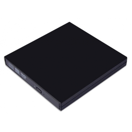 CoreParts Slim - Disk drive - DVD-RW - SuperSpeed USB 3.0 - external - black - 0