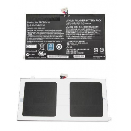 CoreParts - Laptop battery (equivalent to: Fujitsu FUJ:CP671425-XX) - Lithium Ion - 4-cell - 3300 mAh - 48 Wh - for Fujitsu LIFEBOOK U554, U574 - 0