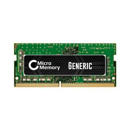 CoreParts - DDR4 - module - 8 GB - SO-DIMM 260-pin - 2666 MHz  /  PC4-21300 - 1.2 V - unbuffered - non-ECC - for (non-ECC): HP 250 G7; EliteBook 1050 G1, 735 G5, 735 G6, 745 G5, 745 G6, 755 G5, 830 G8, 840 G8, 840r G4, 850 G6, 850 G7, 850 G8; EliteBook x360; ProBook 430 G6, 430 G7, 440 G7, 445r G6, 450 G6, 450 G7, 455r G6, 640 G5, 64X G4, 650 G5; ZBook 14u G6, 15 G5, 15u G6, 15v G5, 17 G5, Studio x360 G5 - 0