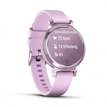 Garmin Lily 2 - Metallic lilac - smart watch with band - silicone - lilac - wrist size: 110-175 mm - monochrome - Bluetooth - 24.4 g - 4