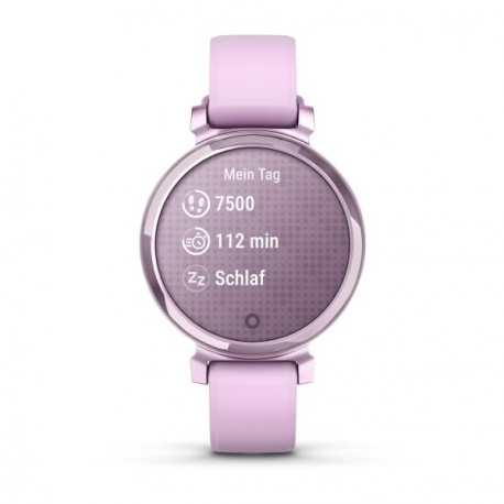 Garmin Lily 2 - Metallic lilac - smart watch with band - silicone - lilac - wrist size: 110-175 mm - monochrome - Bluetooth - 24.4 g - 7