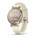 Garmin Lily 2 - Cream gold - smart watch with band - silicone - coconut - wrist size: 110-175 mm - monochrome - Bluetooth - 24.4 g