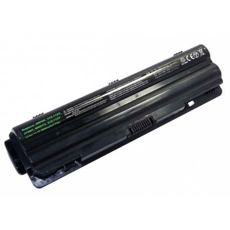 CoreParts - Laptop battery (equivalent to: Dell J70W7, Dell 312-1123, Dell 312-1127, Dell WHXY3, Dell 453-10186, Dell R795X) - Lithium Ion - 9-cell - 6600 mAh - black - for Dell XPS 14, 14 (L401X), 15 (L501X), 15 (L502X), 17 (L701X), 17 (L702X) - 0
