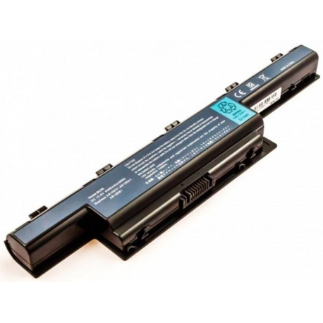 CoreParts - Laptop battery - 6-cell - 4400 mAh - black - for Acer Aspire 45XX, 47XX, 52XX, 5336, 55XX, 57XX, 7740; Packard Bell Easy Note TM85, TM86 - 0