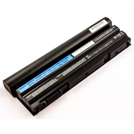 CoreParts - Laptop battery (equivalent to: Dell NHXVW, Dell 451-11695, Dell N4FJ5, Dell 05VFW, Dell 38CK3, Dell 3CVD9, Dell 451-11961, Dell 451-12135, Dell 5DN1K, Dell 5F1R5, Dell 9981K, Dell 9F77K, Dell 9PCR0, Dell C42P9, Dell CRT6P, Dell DTG0V, Dell F0D4C, Dell FKYCH, Dell G7GMT, Dell GCJ48, Dell J7KGM, Dell NY38W, Dell P6YD6, Dell R1XG4, Dell XV2VV, Dell YTFJF) - Lithium Ion - 9-cell - 6600 mAh - for Dell Latitude E6440, E6540; Precision M2800 - 0
