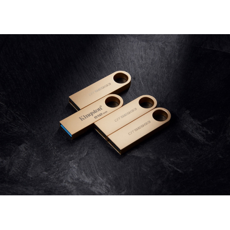 Kingston DataTraveler SE9 G3 - USB flash drive - 64 GB - USB 3.2 Gen 1 - gold - 8