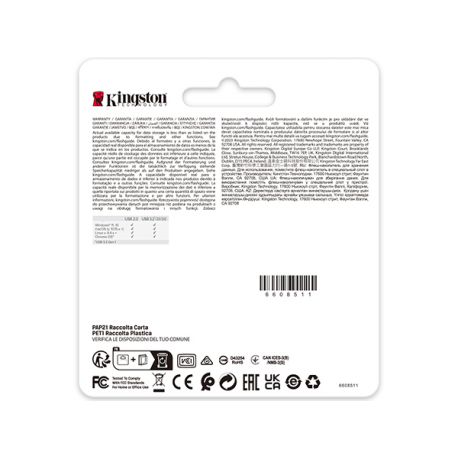 Kingston DataTraveler SE9 G3 - USB flash drive - 128 GB - USB 3.2 Gen 1 - gold - 5