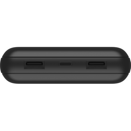 Belkin BoostCharge - Power bank - 26000 mAh - 32 Watt - Fast Charge, PD - 4 output connectors (USB, 24 pin USB-C) - on cable: USB-C - 1
