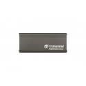 Transcend ESD265C - SSD - 1 TB - external (portable) (USB-C connector) - 256-bit AES - iron grey