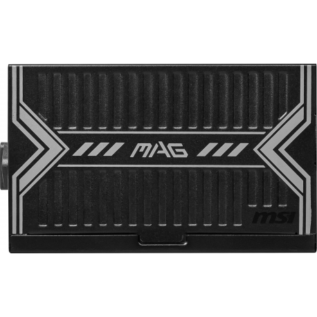 MSI MAG A750BN PCIE5 - Power supply (internal) - ATX12V  /  EPS12V - 80 PLUS Bronze - AC 100-240 V - 750 Watt - active PFC - 5