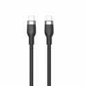 HyperJuice - USB cable - 24 pin USB-C (M) to 24 pin USB-C (M) - USB 2.0 - 1 m - extended power range (EPR), USB Power Delivery (240W) - black