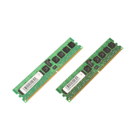 CoreParts - DDR2 - kit - 2 GB: 2 x 1 GB - DIMM 240-pin - 400 MHz  /  PC2-3200 - 1.8 V - registered - ECC - for Fujitsu PRIMERGY BX620 S2, RX200 S2, RX300 S2, TX300 S2 - 0