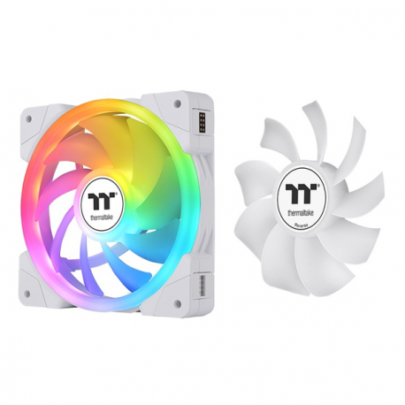 Thermaltake SWAFAN EX14 ARGB - Premium Edition - case fan - 140 mm - white (pack of 3) - 2