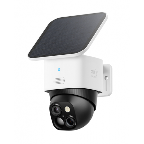 Eufy SoloCam S340 - Network surveillance camera - pan  /  tilt - turret - weatherproof - colour (Day&Night) - 3K - audio - wireless - Wi-Fi - with Solar Panel - 0