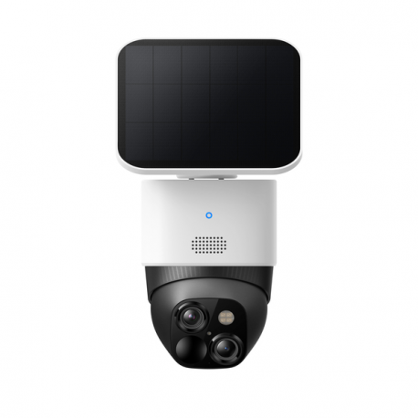 Eufy SoloCam S340 - Network surveillance camera - pan  /  tilt - turret - weatherproof - colour (Day&Night) - 3K - audio - wireless - Wi-Fi - with Solar Panel - 6