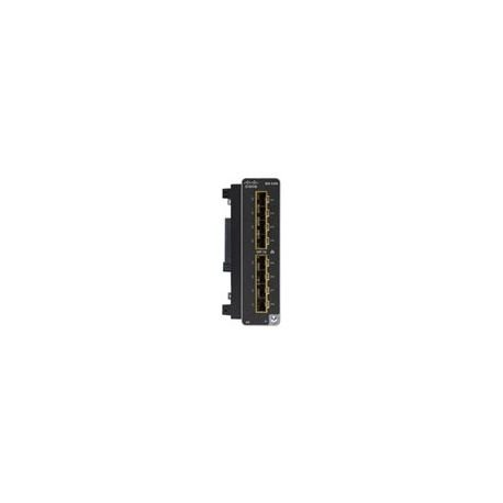 Cisco Catalyst - Expansion module - SFP (mini-GBIC) x 8 - for Catalyst IE3300 Rugged Series - 0