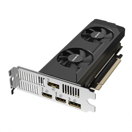 Gigabyte GeForce RTX 3050 OC 6G - Graphics card - GF RTX 3050 - 6 GB GDDR6 - PCIe 4.0 low profile - 2 x HDMI, 2 x DisplayPort - box - 6