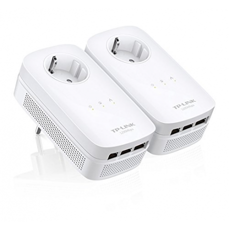 TP-Link TL-PA8030P KIT - Starter Kit - powerline adapter 1GbE, HomePlug AV (HPAV), HomePlug AV (HPAV) 2.0 - wall-pluggable - 1