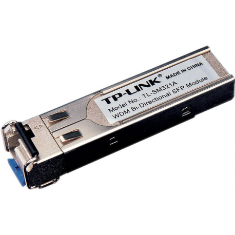 TP-Link TL-SM321A V3 - SFP (mini-GBIC) transceiver module - 1GbE - 1000Base-BX - LC / UPC single-mode - up to 20 km - 1310 (RX)  /  1550 (TX) nm - 0