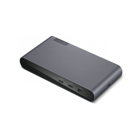 Lenovo Universal Business Dock - Docking station - USB-C - HDMI, DP - 90 Watt - Brown Box - United Kingdom - 0