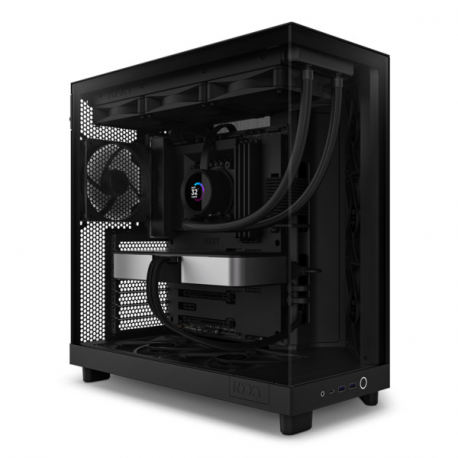 NZXT PC case H6 Flow midi tower black