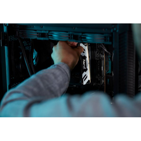 Kingston FURY Renegade Silver - DDR5 - kit - 96 GB: 2 x 48 GB - DIMM 288-pin - 6400 MHz  /  PC5-51200 - CL32 - 1.4 V - unbuffered - on-die ECC - 7