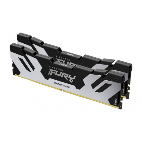 Kingston FURY Renegade Silver - DDR5 - kit - 96 GB: 2 x 48 GB - DIMM 288-pin - 6400 MHz  /  PC5-51200 - CL32 - 1.4 V - unbuffered - on-die ECC - 20