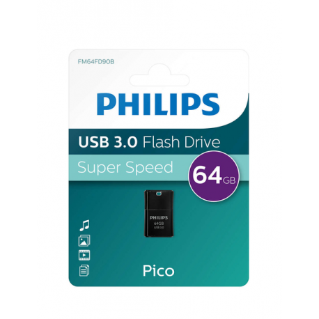 Philips FM64FD90B Pico Edition 3.0 - USB flash drive - 64 GB - USB 3.0 - 1