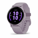 Garmin vívoactive 5 - Orchid - smart watch with band - silicone - wrist size: 125-190 mm - display 1.2" - 4 GB - Bluetooth, Wi-Fi, ANT+ - 26 g
