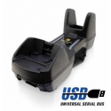 Datalogic - Bar code scanner charging stand - USB only - Bluetooth - black