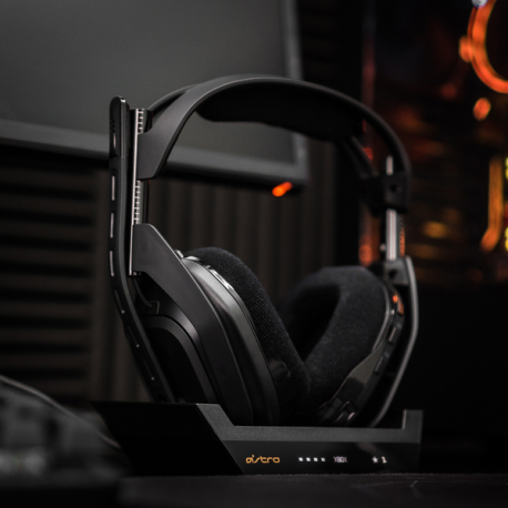ASTRO A50 + Base Station - For Xbox One - headset - full size - 2.4 GHz - wireless - with ASTRO Wireless XB1 5 GHz Base Station Transmitter / Charging Stand - for Xbox One, Xbox One S, Xbox One X - 6