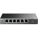 TP-Link TL-SG1006PP V1 - Switch - unmanaged - 1 x 10 / 100 / 1000 (PoE++) + 3 x 10 / 100 / 1000 (PoE+) + 2 x 10 / 100 / 1000 - desktop - PoE++ (64 W)