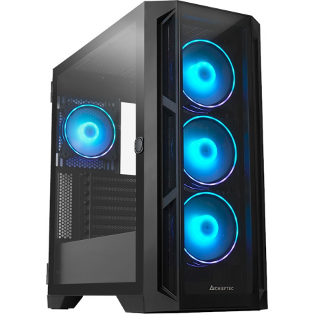 CHIEFTEC APEX A-RGB gaming chassis E-ATX Black