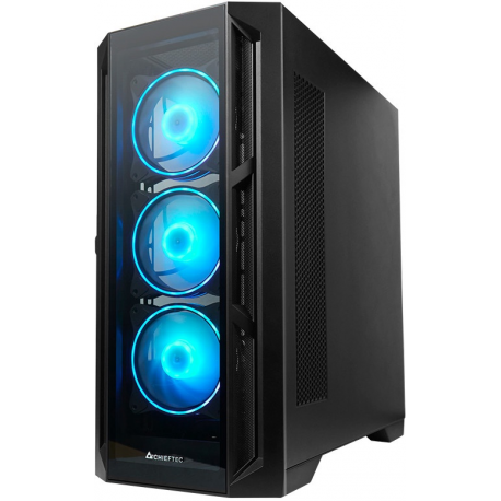 CHIEFTEC APEX A-RGB gaming chassis E-ATX Black
