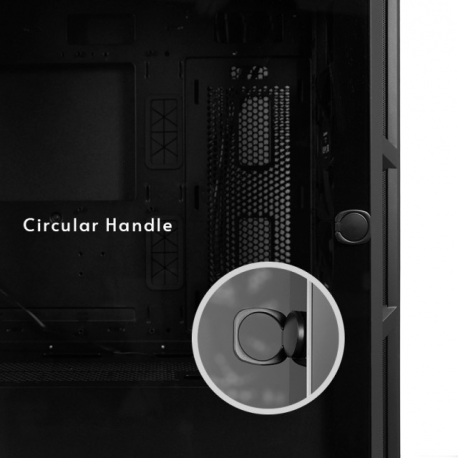 CHIEFTEC APEX A-RGB gaming chassis E-ATX Black