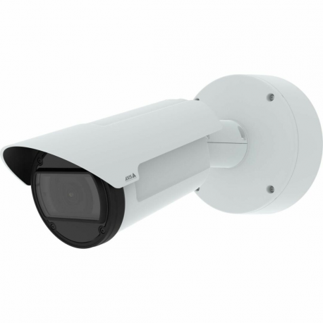 AXIS Q18 Series Q1806-LE - Network surveillance camera - bullet - outdoor - weather resistant  /  impact resistant - colour (Day&Night) - 4 MP - 2880 x 1620 - auto iris - vari-focal - audio - GbE - H.264, H.265, MJPEG - DC 10 - 28 V  /  AC 20 - 24 V  /  PoE class 6 - TAA Compliant - 0