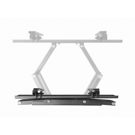 Gembird WM-55ST-04 - Mounting kit (wall mount) - for LCD TV - full motion - plastic, steel - black - screen size: 32"-55" - 7