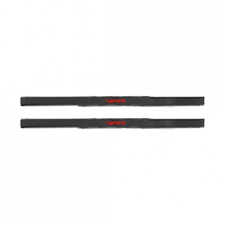 Patriot Viper Venom DDR5 series - DDR5 - kit - 32 GB: 2 x 16 GB - DIMM 288-pin - 6400 MHz  /  PC5-51200 - CL32 - 1.4 V - unbuffered - on-die ECC - silver, red, matte black - 8