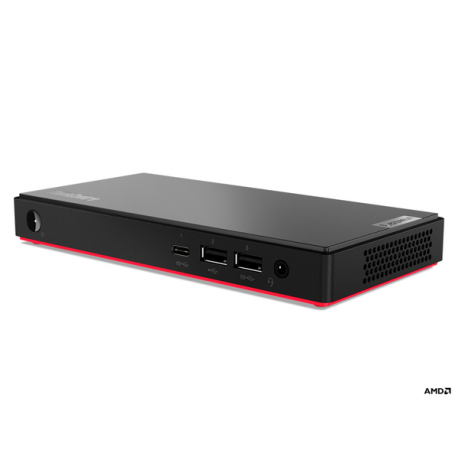 Lenovo ThinkCentre M75n 11BS - Nano - Ryzen 5 Pro 3500U / 2.1 GHz - RAM 8 GB - SSD 256 GB - TCG Opal Encryption, NVMe - Radeon Vega 8 - GigE - WLAN: 802.11a / b / g / n / ac, Bluetooth 5.0 - Win 10 IoT Enterprise - monitor: none - keyboard: Nordic (Danish / Finnish / Norwegian / Swedish) - black - TopSeller - with CO2 Offset 0.5 ton - 1