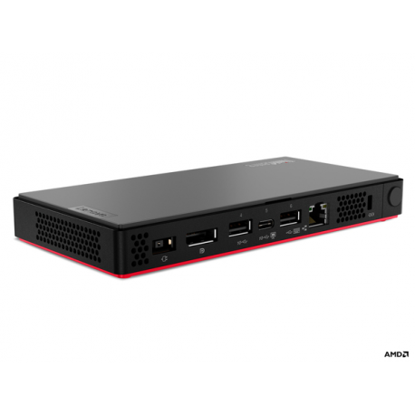Lenovo ThinkCentre M75n 11BS - Nano - Ryzen 5 Pro 3500U / 2.1 GHz - RAM 8 GB - SSD 256 GB - TCG Opal Encryption, NVMe - Radeon Vega 8 - GigE - WLAN: 802.11a / b / g / n / ac, Bluetooth 5.0 - Win 10 IoT Enterprise - monitor: none - keyboard: Nordic (Danish / Finnish / Norwegian / Swedish) - black - TopSeller - with CO2 Offset 0.5 ton - 3