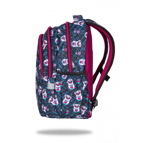 equip - Patch cable - RJ-45 (M) to RJ-45 (M) - 25 cm - SFTP, PiMF - CAT 6a - halogen-free, molded, snagless, stranded - blue - 1