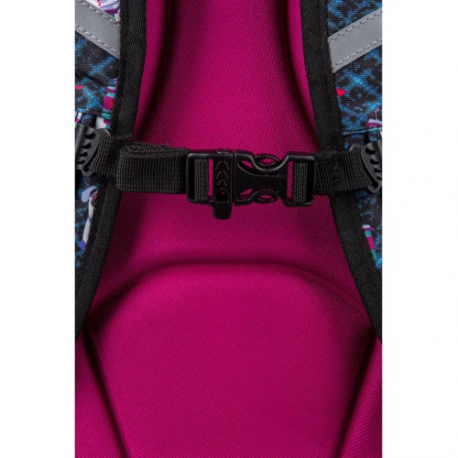 equip - Patch cable - RJ-45 (M) to RJ-45 (M) - 25 cm - SFTP, PiMF - CAT 6a - halogen-free, molded, snagless, stranded - blue - 7