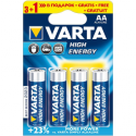 1x4 Varta High Energy AA LR 6