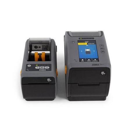 Direct Thermal Printer ZD611_ 203 dpi, USB, USB Host, Ethernet, BTLE5, EU and UK Cords, Swiss Font, EZPL - 0