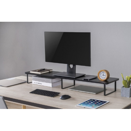 Gembird - Monitor stand - fine texture black - 8