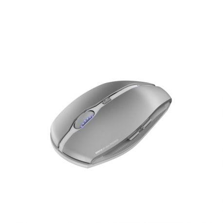 CHERRY GENTIX BT - Mouse - optical - 7 buttons - wireless - Bluetooth 4.0 - frosted silver - 1
