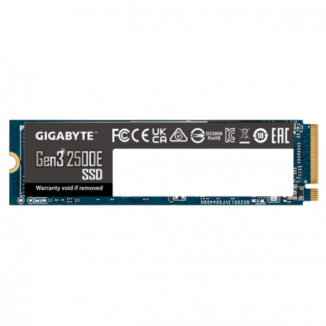 Gigabyte Gen3 2500E - SSD - 1 TB - internal - M.2 2280 - PCIe 3.0 x4 (NVMe) - 5