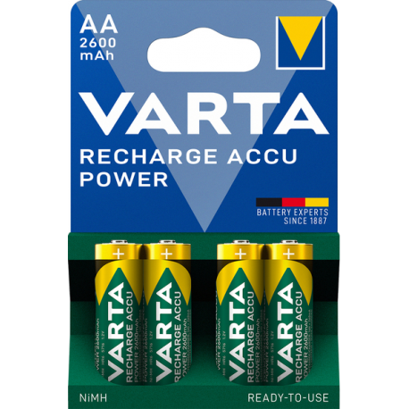 Varta 1x4 Pro. NiMH 2500 mAh AA - 3