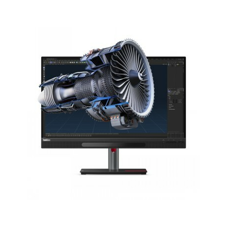 Lenovo ThinkVision 27 3D - LED monitor - 27" - 3840 x 2160 4K @ 60 Hz - IPS - 310 cd / m² - 1200:1 - HDR10 - 4 ms - HDMI, DisplayPort, USB-C - speakers - raven black - 0