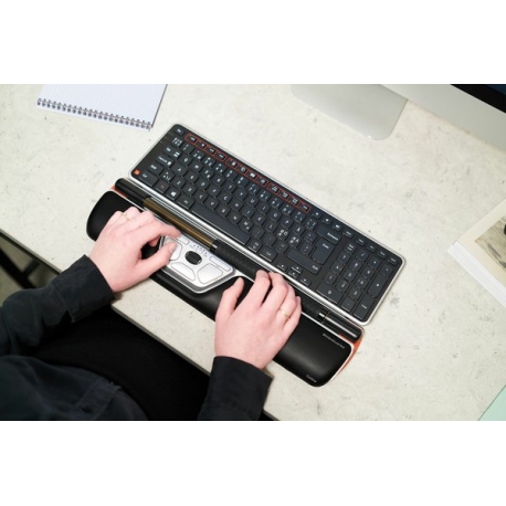 Contour RollerMouse Red - Central pointing device - ergonomic - right and left-handed - 7 buttons - wireless - Bluetooth - USB wireless receiver - 4